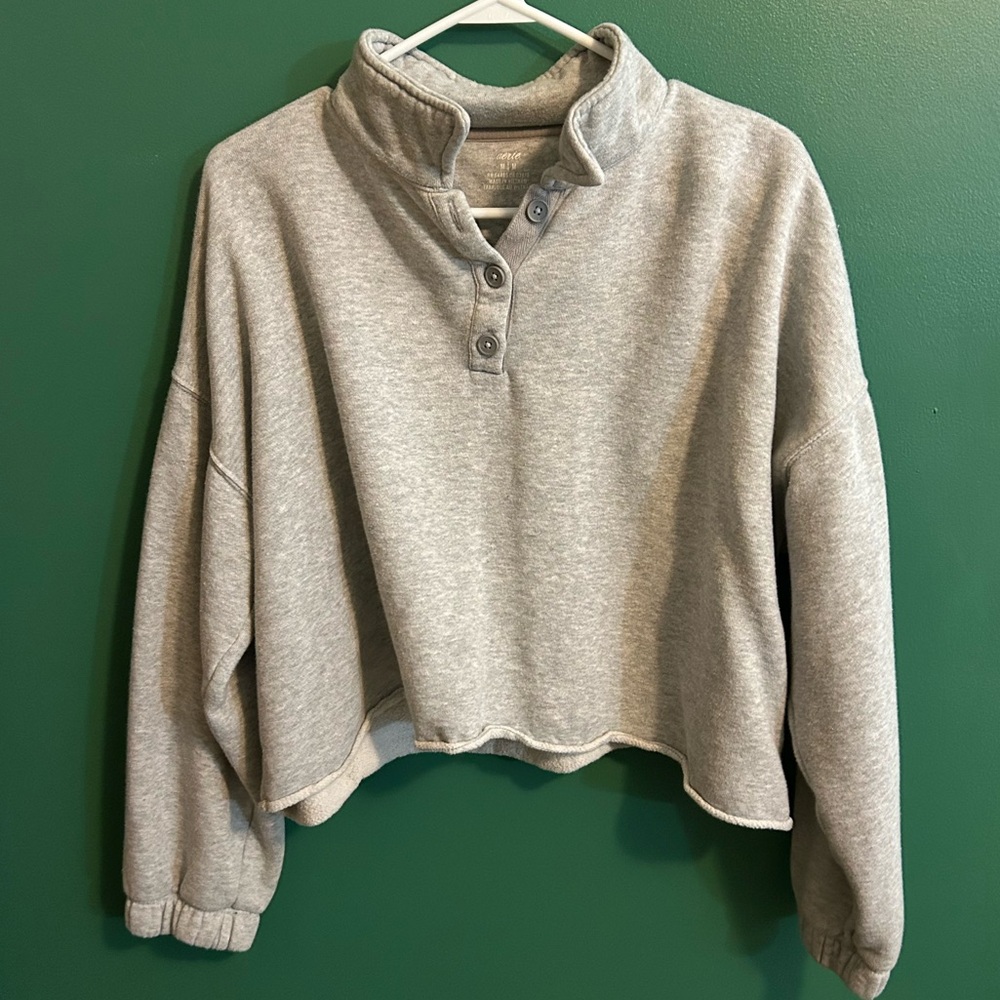 AERIE cropped crewneck